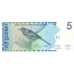 P22a Netherlands Antilles - 5 Gulden Year 1986